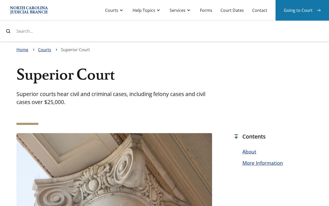 Camden County case search Superior Court structure